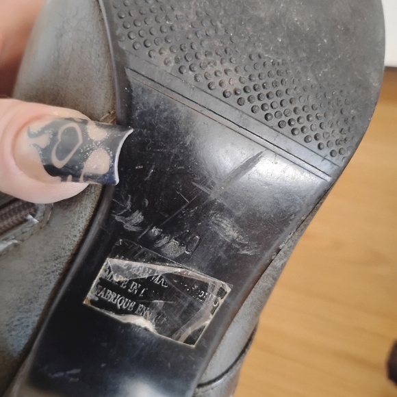 Rinaldi Leather Studded Boots - Picture 13 of 14